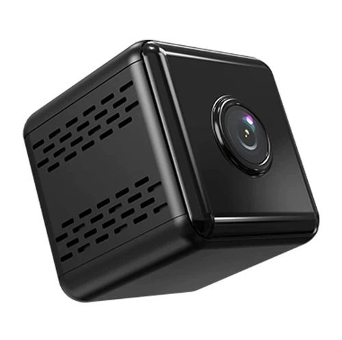Mini camera for home surveillance, WiFi connectivity, built-in battery