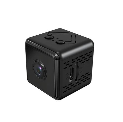 Mini camera for home surveillance, WiFi connectivity, built-in battery