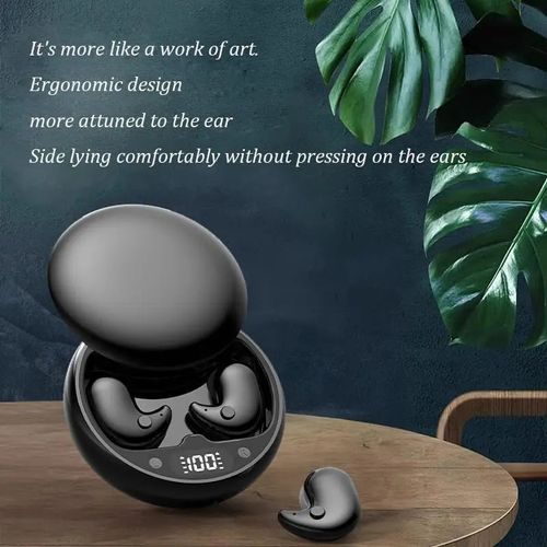 Invisible Wireless Noise Cancelling Sleep Headphones