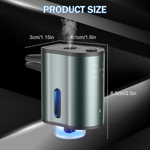 Smart car air freshener（Three bottles of perfume with random scents will be given as a gift.）