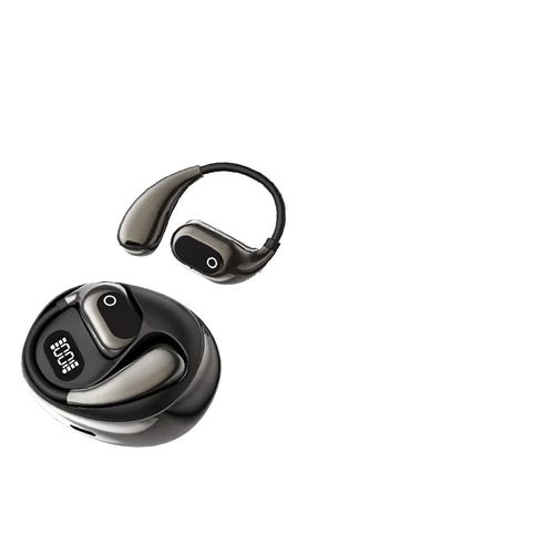 XG99 AI Translator OWS Earphones, Digital Display, Soft-Arc Stereo Sound, IPX4 Waterproof