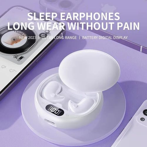 Invisible Wireless Noise Cancelling Sleep Headphones