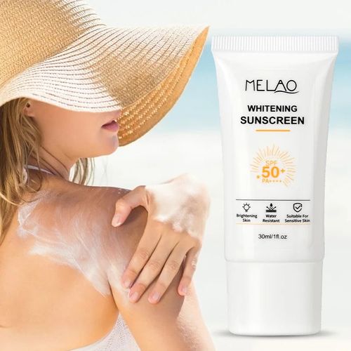 Whitening, sun protection, soothing and repairing sunscreen