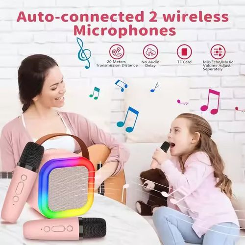 High-quality mini portable HiFi stereo wireless karaoke speaker