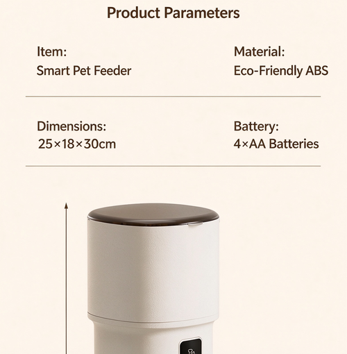 4L Large Capacity Smart Automatic Pet Feeder