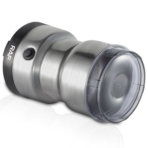 Electric Grinder, Dry Mill with Grinding Cup, Portable Powder Maker, Stainless Steel Coffee Grinder