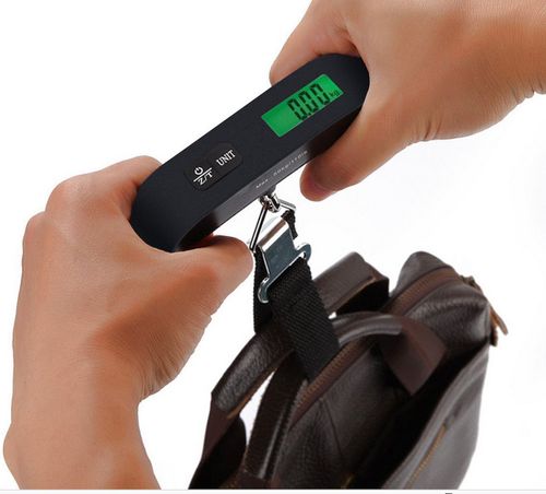Mini Portable Handheld Electronic Luggage Scale | Travel Suitcase & Parcel Weighing Scale