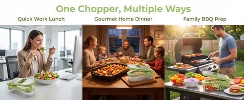 Multifunctional Vegetable Chopper, Mandoline Slicer, Potato Cutter Shredder, Onion Dicer, Kitchen Food Cutter