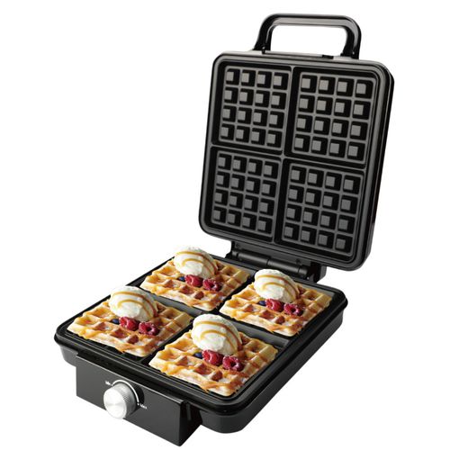 Premium Multifunctional Breakfast Maker, 4-Slice Sandwich Machine for Home, Hamburger & Waffle Maker