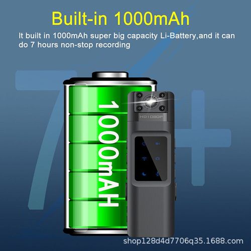 1080P HD WiFi Body Camera | Night Vision & Audio Recorder for Meeting, Sports & Law Enforcement