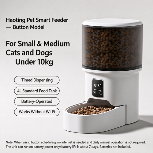 4L Large Capacity Smart Automatic Pet Feeder