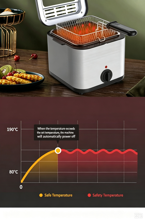 Large Capacity Multi-function Electric Deep Fryer Household Frying Pot