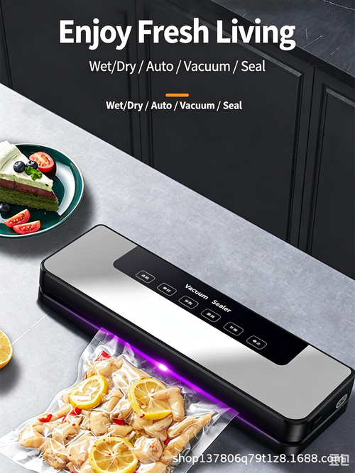 Automatic Household Vacuum Sealer, Food Packaging & Fresh Sealing Machine