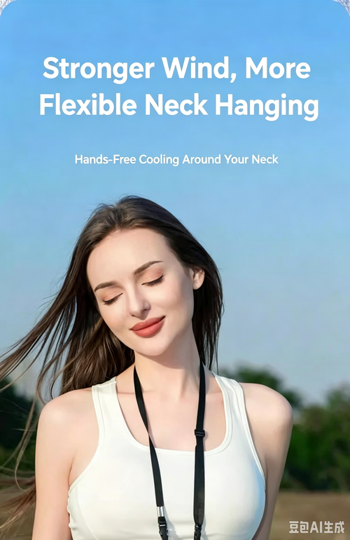 Too Hot? This Turbo Cooling Fan Blasts Ice-Cold Air – Handheld & Wearable Neck Fan, Foldable for Travel
