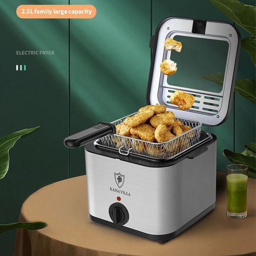 Large Capacity Multi-function Electric Deep Fryer Household Frying Pot