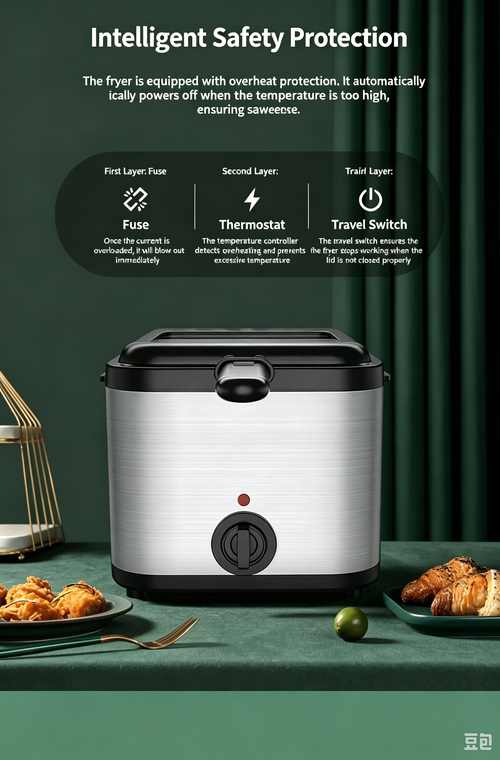 Large Capacity Multi-function Electric Deep Fryer Household Frying Pot