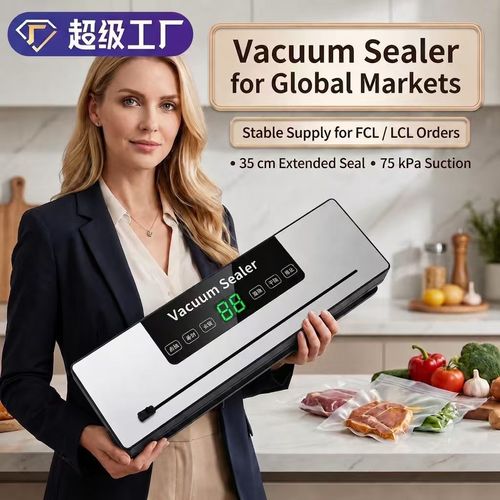 Automatic Household Vacuum Sealer, Food Packaging & Fresh Sealing Machine