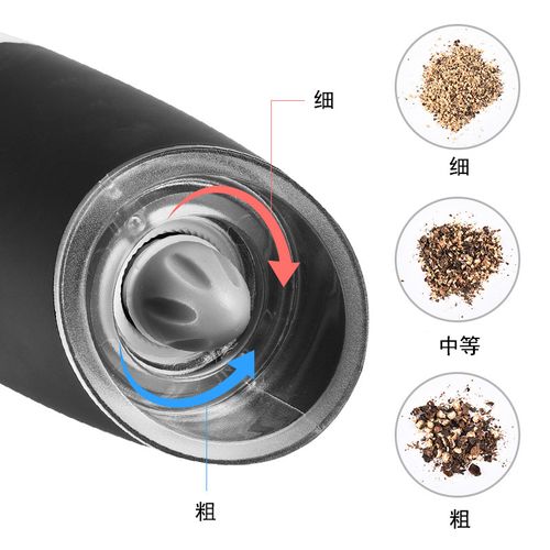 Gravity Sensor Electric Pepper Grinder, Household Automatic Spice Grinding Bottle for Sichuan Pepper Sea Salt