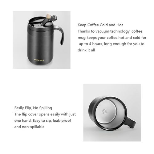 Portable Stainless Steel Insulated Pour Over Coffee Cup | Outdoor Drip Coffee Travel Set