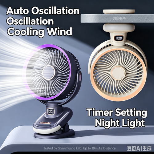 Too Hot? This Turbo Cooling Fan Blasts Ice-Cold Air – Handheld & Wearable Neck Fan, Foldable for Travel