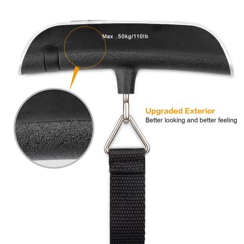 Mini Portable Handheld Electronic Luggage Scale | Travel Suitcase & Parcel Weighing Scale