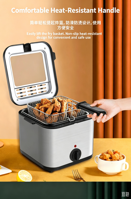 Large Capacity Multi-function Electric Deep Fryer Household Frying Pot