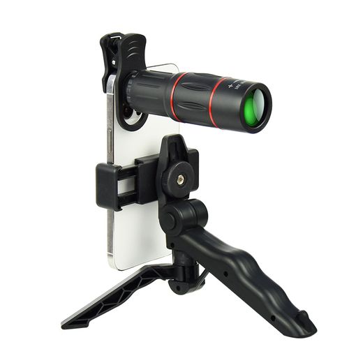 18X External Cell Phone Telephoto Monocular Lens | HD Long Shot Lens for Outdoor Shooting