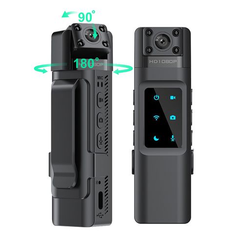1080P HD WiFi Body Camera | Night Vision & Audio Recorder for Meeting, Sports & Law Enforcement