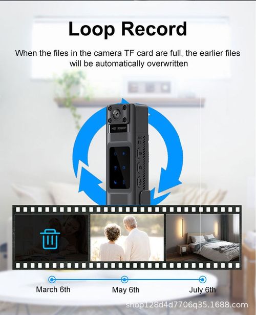 1080P HD WiFi Body Camera | Night Vision & Audio Recorder for Meeting, Sports & Law Enforcement