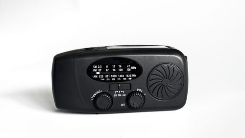 Hand Crank Solar Emergency Radio, Multifunctional Outdoor Power Bank, Flashlight & SOS Alarm for Disaster Survival