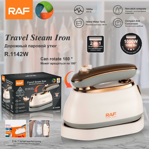 Portable Handheld Steam Iron EU Plug | Mini Travel Garment Steamer for Home & Travel