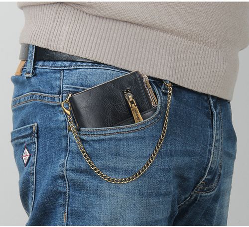 New Men's Short Billfold | Large Capacity Multi Card Slots Wallet with Coin Pocket
