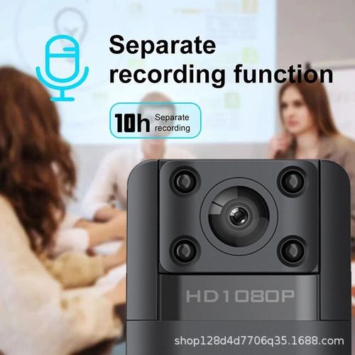 1080P HD WiFi Body Camera | Night Vision & Audio Recorder for Meeting, Sports & Law Enforcement