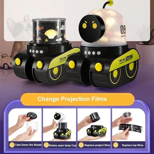 Children's educational toys, star projector lamps, and sleep-in night lights
