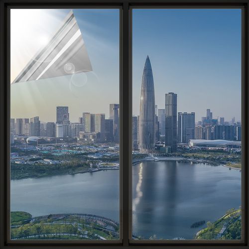 Window film, sun-protective and heat-insulating glass film, effectively blocks 90% of ultraviolet rays.