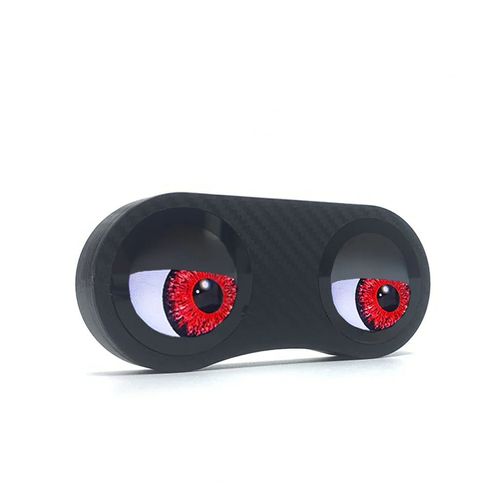 Demon Eye Bicycle Tail Light Waterproof Portable LED Devil Eyes Cushion-Style Backrest Bike Accessories for Bicycle Motorcycle