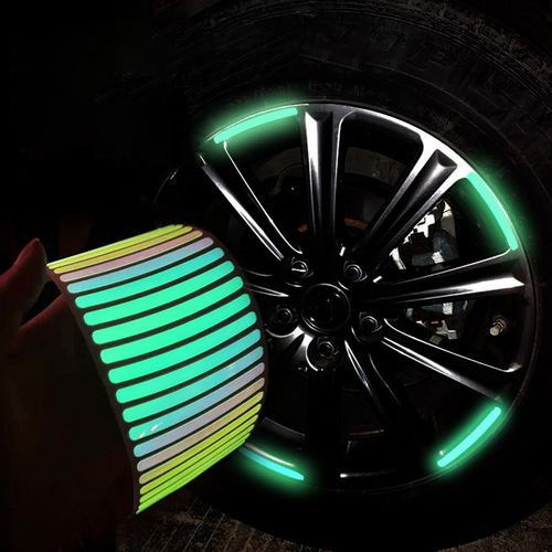 Colorful laser luminous wheel stickers（40 packs）