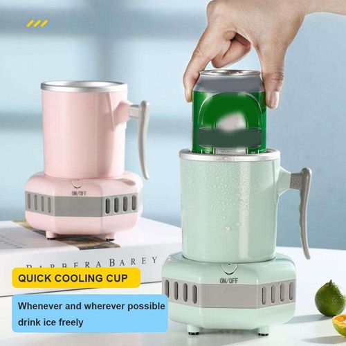 Office Portable Instant Electric Fast Cooling Cup Refrigerator Freezer Car Beer Wine Water Cooling Ice Freeze Cup