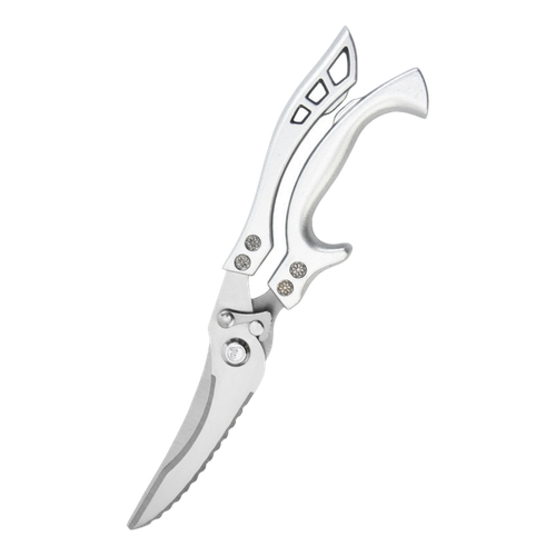 Kitchen scissors multifunctional household stainless steel strong shears chicken, duck and goose bone grabbing imported scissors food grade