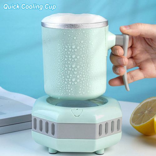 Office Portable Instant Electric Fast Cooling Cup Refrigerator Freezer Car Beer Wine Water Cooling Ice Freeze Cup