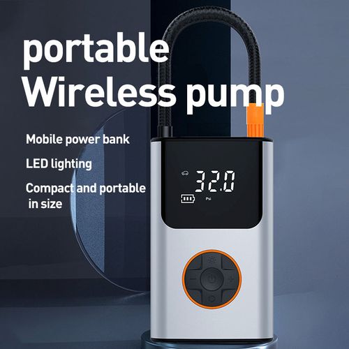 Multifunctional Car Wireless Air Pump Portable Electric Tire Inflator