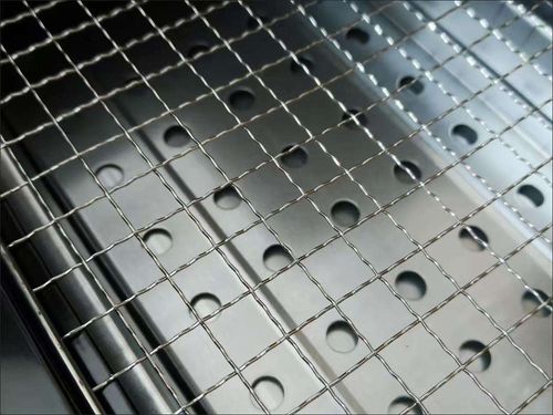 Camping BBQ grill, portable folding BBQ rack