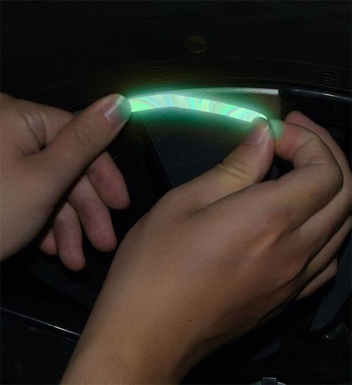Colorful laser luminous wheel stickers（40 packs）