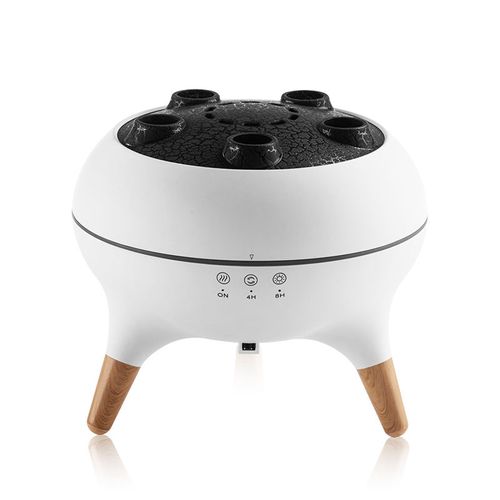 Flame Mist Circle Aromatherapy Humidifier Jellyfish Dynamic Lights