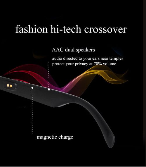 Smart Bluetooth glasses, call headset, sports music, eye protection, blue light blocking polarized glasses