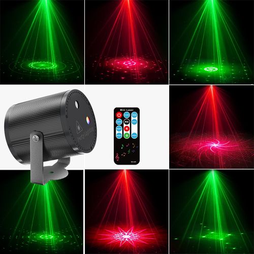 Cylindrical laser light party stage atmosphere light