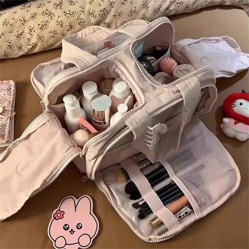 Toiletries and cosmetics bag, skin care product storage bag, travel portable light luxury high-end storage bag