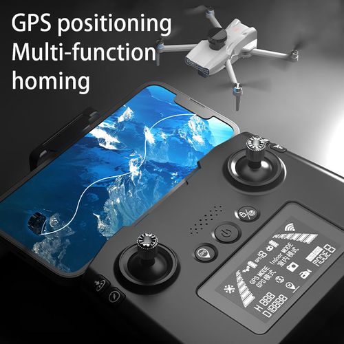 Drone 3-axis gimbal with GPS positioning, automatic return, brushless HD aerial photography, laser obstacle avoidance, remote control screen