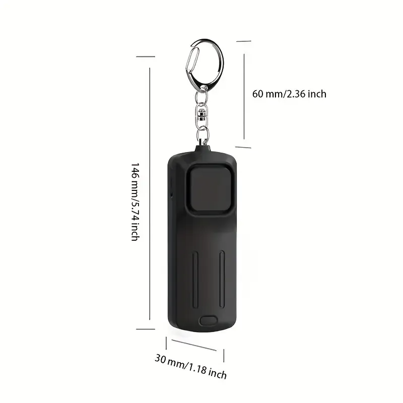 Self-defense alarm 130dB female safety protection alarm personal safety scream loud alarm