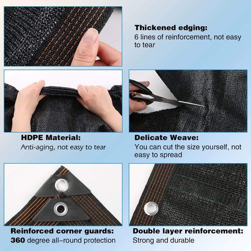 Home garden camping agriculture vegetable seedling shade net